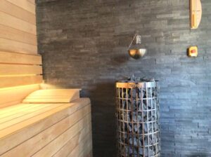 sauna sucha wnetrze